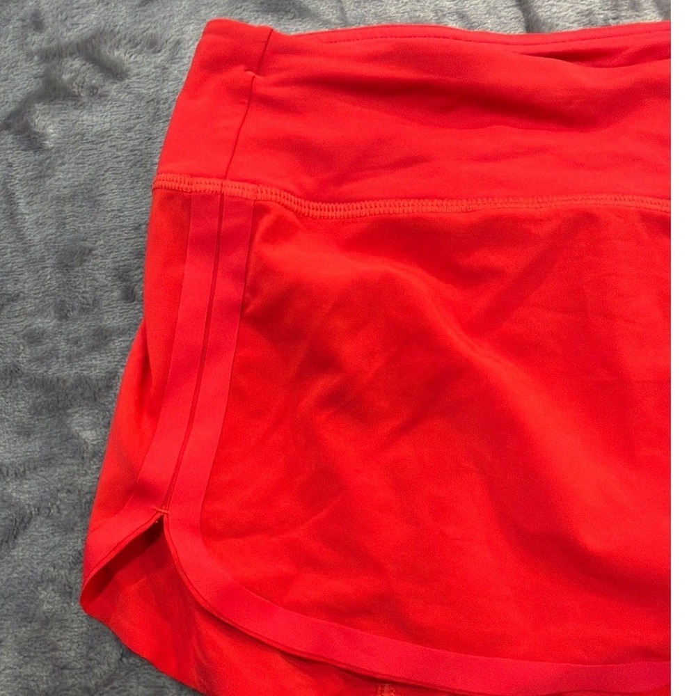 Lululemon Speed Up Shorts Womens Red Low Rise Running 2.5" Inseam Size 8 - Picture 9 of 9